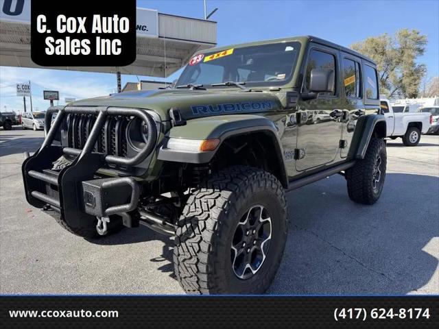2023 Jeep Wrangler 4xe Rubicon 4x4 for sale in Joplin, MO