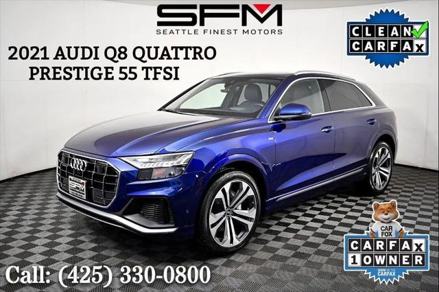 2021 Audi Q8 Prestige 55 TFSI quattro Tiptronic for sale in Lynnwood, WA