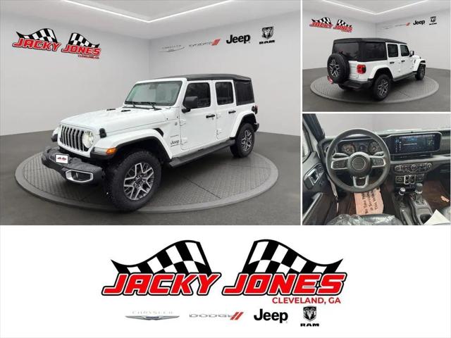 2024 Jeep Wrangler 4-Door Sahara 4x4 for sale in Cleveland, GA