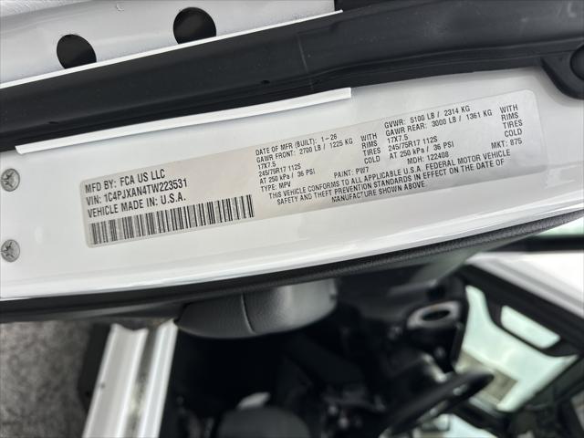 2026 Jeep Wrangler Sport