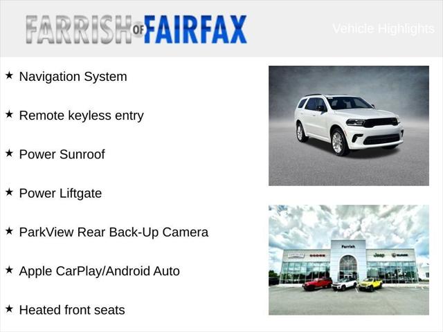 2026 Dodge Durango DURANGO GT PLUS AWD