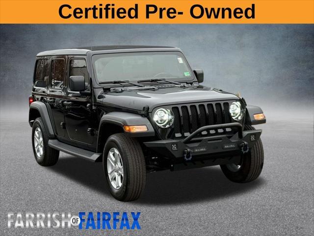 2022 Jeep Wrangler Unlimited Sport S 4x4 2022 Jeep Wrangler Unlimited Sport S 4x4