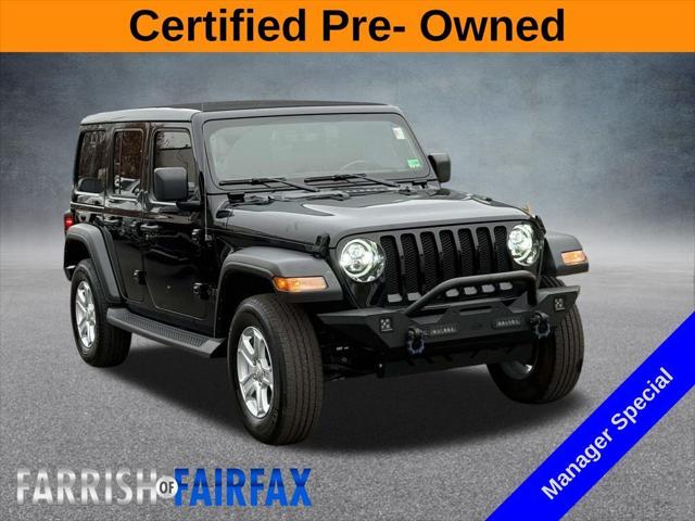2022 Jeep Wrangler Unlimited Sport S 4x4 2022 Jeep Wrangler Unlimited Sport S 4x4