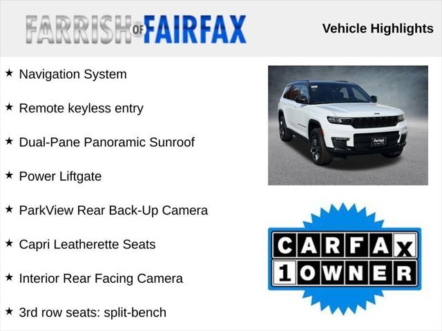 2025 Jeep Grand Cherokee L Limited 4x4 2025 Jeep Grand Cherokee L Limited 4x4