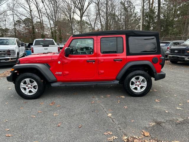 2018 Jeep Wrangler Unlimited Sport S 4x4