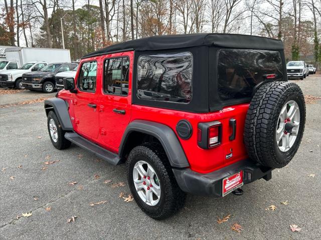 2018 Jeep Wrangler Unlimited Sport S 4x4