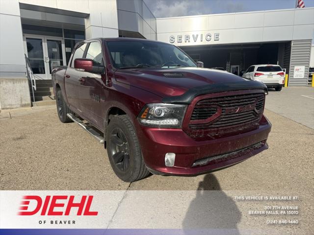 2018 RAM 1500 Sport Crew Cab 4x4 57 Box 2018 RAM 1500 Sport Crew Cab 4x4 57 Box