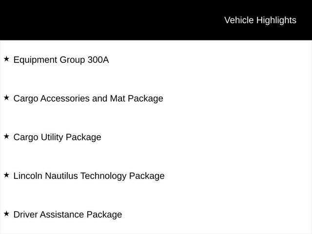 2019 Lincoln Nautilus Reserve