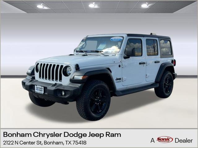 2022 Jeep Wrangler Unlimited Sport Altitude 4x4 2022 Jeep Wrangler Unlimited Sport Altitude 4x4