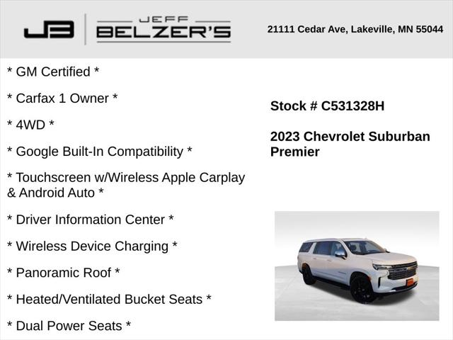 2023 Chevrolet Suburban 4WD Premier