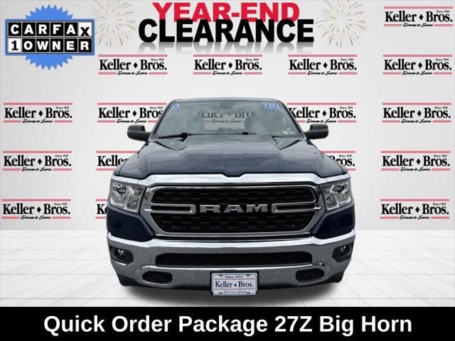 2022 RAM 1500 Big Horn Crew Cab 4x4 57 Box 2022 RAM 1500 Big Horn Crew Cab 4x4 57 Box