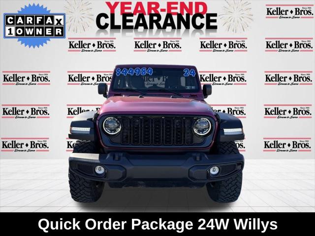 2024 Jeep Wrangler 4-Door Willys 4x4