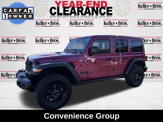 2024 Jeep Wrangler 4-Door Willys 4x4
