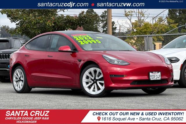 2022 Tesla Model 3 Rear-Wheel Drive