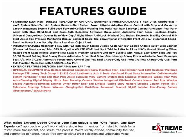 2024 Jeep Grand Cherokee L Limited 4x4 2024 Jeep Grand Cherokee L Limited 4x4