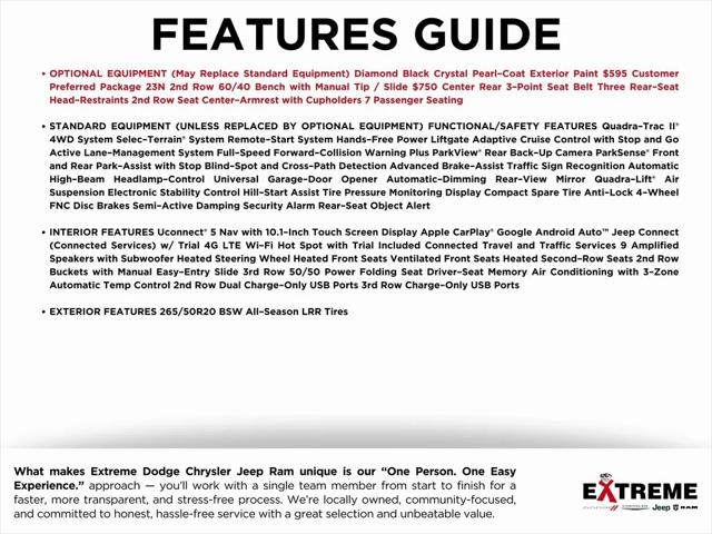 2024 Jeep Grand Cherokee L Overland 4x4