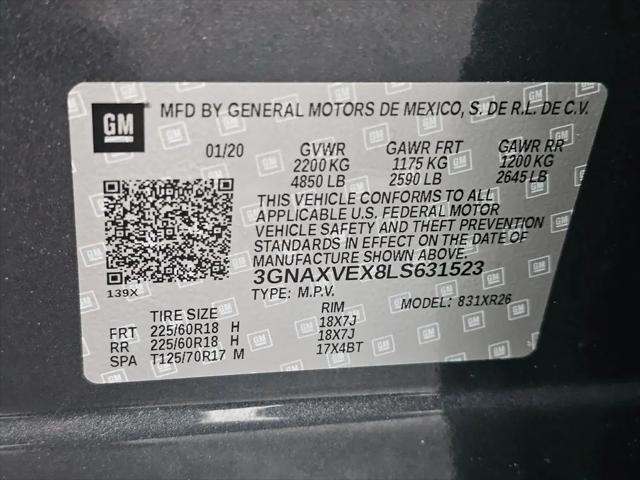 2020 Chevrolet Equinox AWD LT 2.0L Turbo