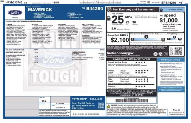 2025 Ford Maverick XLT