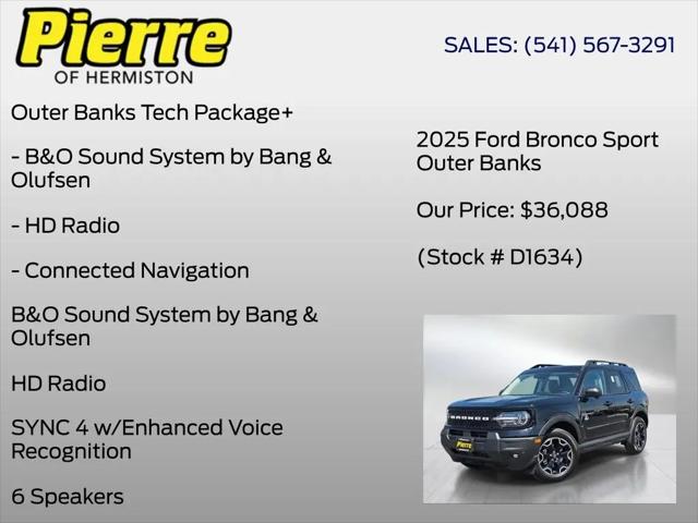 2025 Ford Bronco Sport Outer Banks