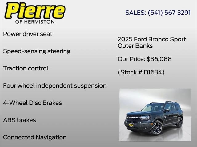 2025 Ford Bronco Sport Outer Banks