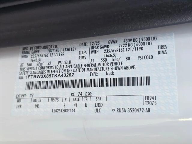 2026 Ford Transit Cargo Van T-350