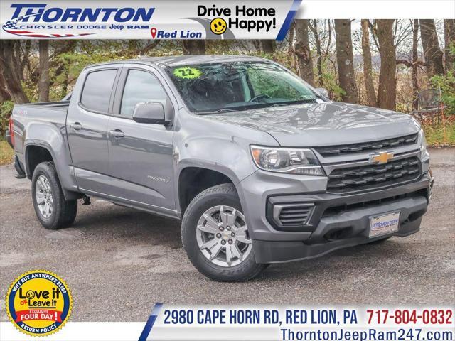 2022 Chevrolet Colorado 4WD Crew Cab Short Box LT
