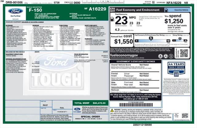 2022 Ford F-150 Limited