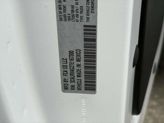 2026 Ram ProMaster Cargo Van Tradesman Low Roof 136" WB w/Pass Seat