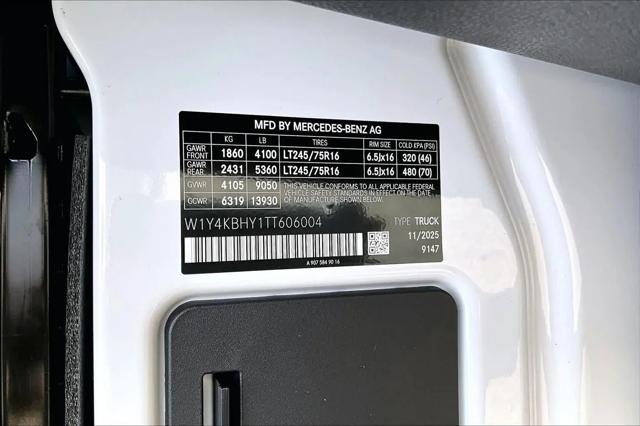 2026 Mercedes-Benz Sprinter 2500 Standard Roof 4-Cyl Diesel