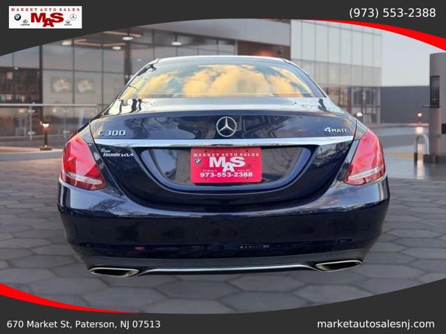 2017 Mercedes-Benz C-CLASS C 300 Luxury 4MATIC