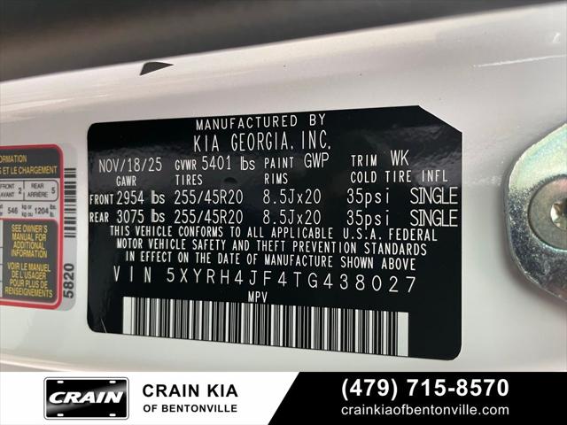 2026 Kia Sorento EX