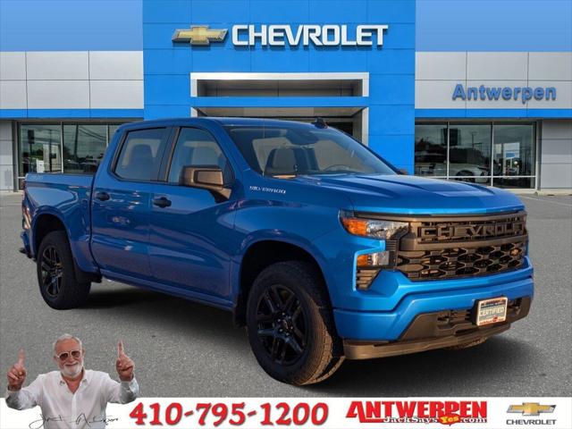 2025 Chevrolet Silverado 1500 4WD Crew Cab Short Bed Custom 2025 Chevrolet Silverado 1500 4WD Crew Cab Short Bed Custom