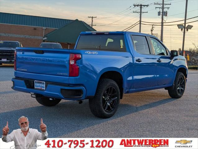 2025 Chevrolet Silverado 1500 4WD Crew Cab Short Bed Custom 2025 Chevrolet Silverado 1500 4WD Crew Cab Short Bed Custom