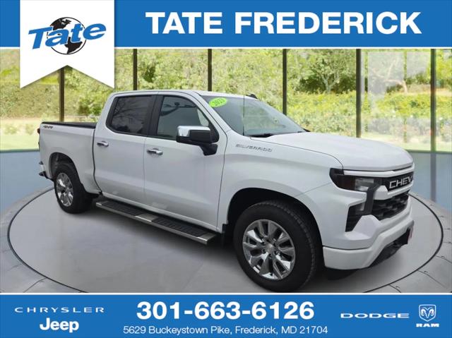 2023 Chevrolet Silverado 1500 4WD Crew Cab Short Bed Custom 2023 Chevrolet Silverado 1500 4WD Crew Cab Short Bed Custom