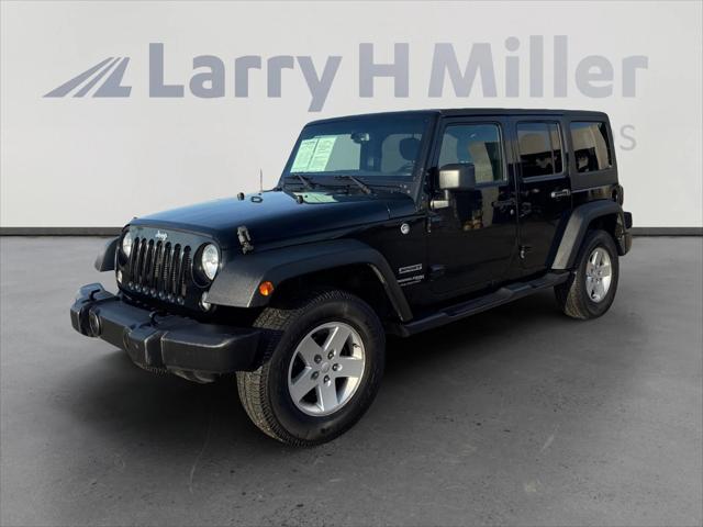 2018 Jeep Wrangler JK Unlimited Sport S 4x4 2018 Jeep Wrangler JK Unlimited Sport S 4x4