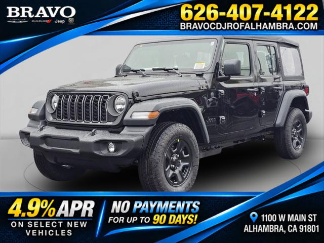 2026 Jeep Wrangler 4-Door Sport 4x4 for sale in Alhambra, CA