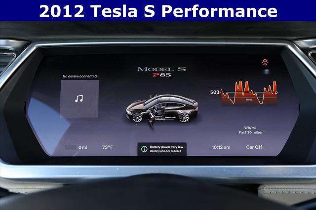 2012 Tesla Model S Performance