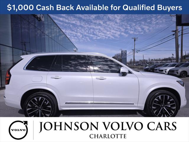 2026 Volvo XC90 Plus, B6 AWD Gas (mild hybrid), Gasoline, Bright, 7 Seats