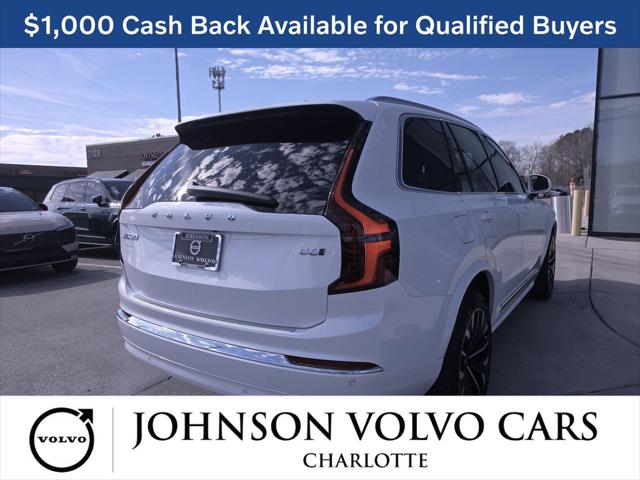 2026 Volvo XC90 Plus, B6 AWD Gas (mild hybrid), Gasoline, Bright, 7 Seats