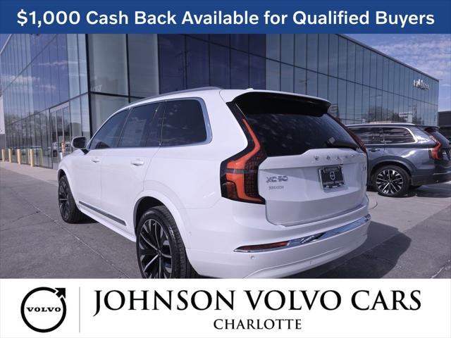 2026 Volvo XC90 Plus, B6 AWD Gas (mild hybrid), Gasoline, Bright, 7 Seats