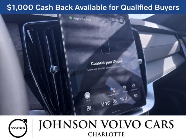 2026 Volvo XC90 Plus, B6 AWD Gas (mild hybrid), Gasoline, Bright, 7 Seats