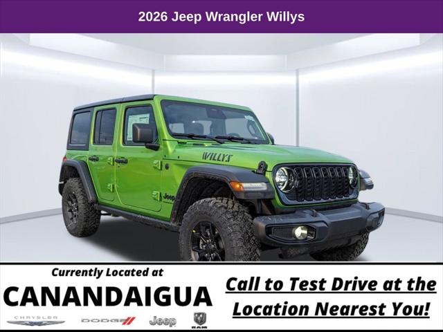 2026 Jeep Wrangler Willys for sale in Canandaigua, NY