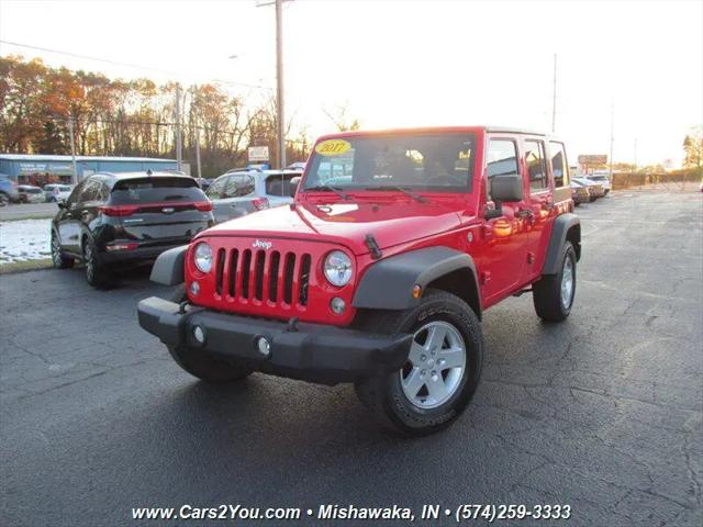 2017 Jeep Wrangler Unlimited Sport 4x4 for sale in Mishawaka, IN
