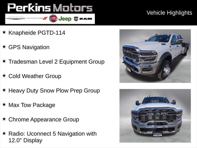 2026 RAM Ram 5500 Chassis Cab RAM 5500 TRADESMAN CHASSIS CREW CAB 4X4 84 CA