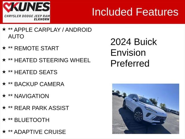 2024 Buick Envision Preferred AWD 2024 Buick Envision Preferred AWD