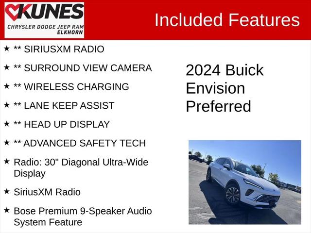 2024 Buick Envision Preferred AWD 2024 Buick Envision Preferred AWD