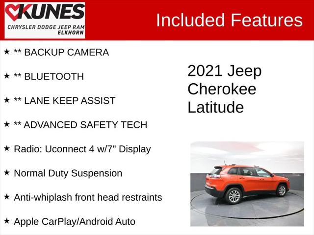2021 Jeep Cherokee Latitude FWD 2021 Jeep Cherokee Latitude FWD