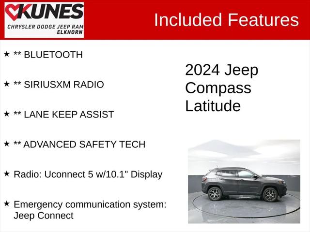 2024 Jeep Compass Latitude 4x4 2024 Jeep Compass Latitude 4x4