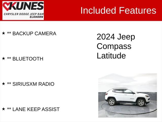 2024 Jeep Compass Latitude 4x4 2024 Jeep Compass Latitude 4x4