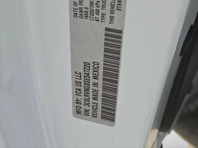 2025 Ram ProMaster Cargo Van Tradesman Low Roof 118" WB w/Pass Seat